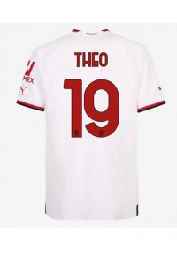 AC Milan Theo Hernandez #19 Voetbaltruitje Uit tenue 2022-23 Korte Mouw